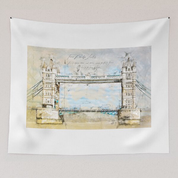 Item preview, Tower Bridge, London England designed and sold by Theodor Decker.