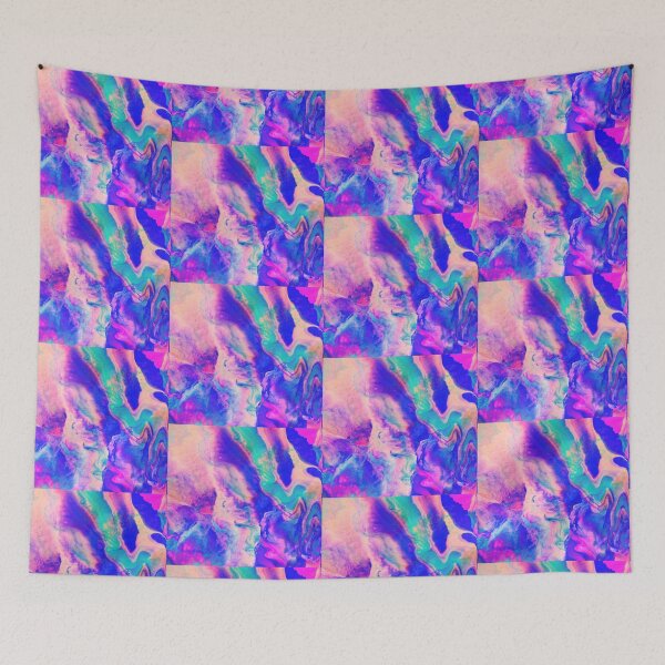 Item preview, Blue and Purple Marble  designed and sold by goodbyecacti.