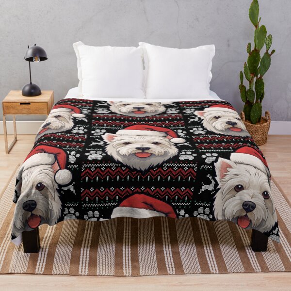 Item preview, West Highland White Terrier Westie Ugly Sweater Christmas designed and sold by rafaeltto.