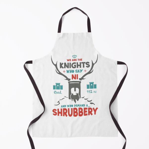 Item preview, We Are The Knights Who Say Ni And Who Demand A Shrubbery designed and sold by ThreeMeatCurry.