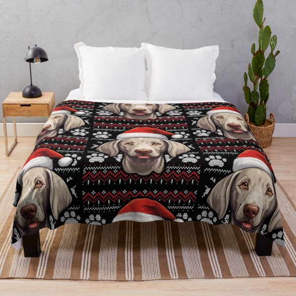 Item preview, Weimaraner Ugly Sweater Christmas designed and sold by rafaeltto.