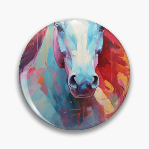 Item preview, Impressionism horse  designed and sold by patternshoprad.