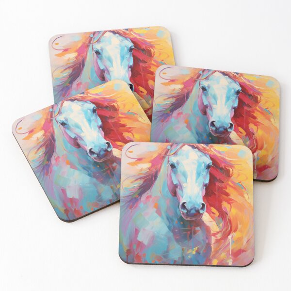 Item preview, Impressionism horse  designed and sold by patternshoprad.