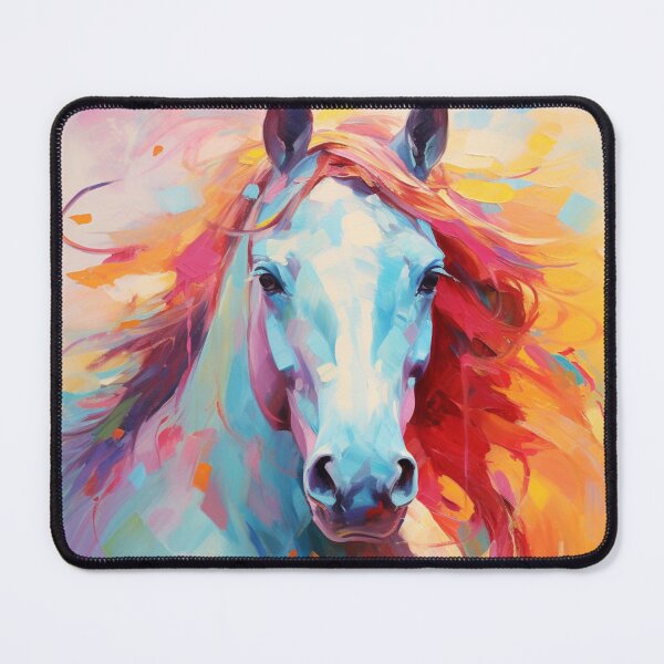Item preview, Impressionism horse  designed and sold by patternshoprad.