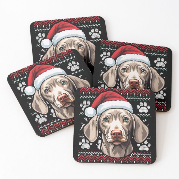 Item preview, Weimaraner Ugly Sweater Christmas designed and sold by rafaeltto.