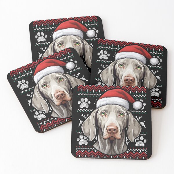Item preview, Weimaraner Ugly Sweater Christmas designed and sold by rafaeltto.