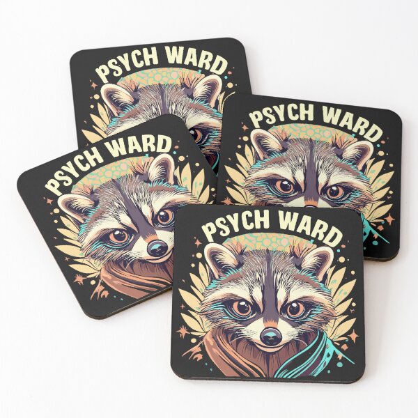 Item preview, Psych ward - Raccoon  designed and sold by RebeccaRe.