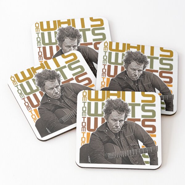 Item preview, Tom Waits  Retro 80s Rain Dog FanArt Tribute designed and sold by MaritzaPurchas.