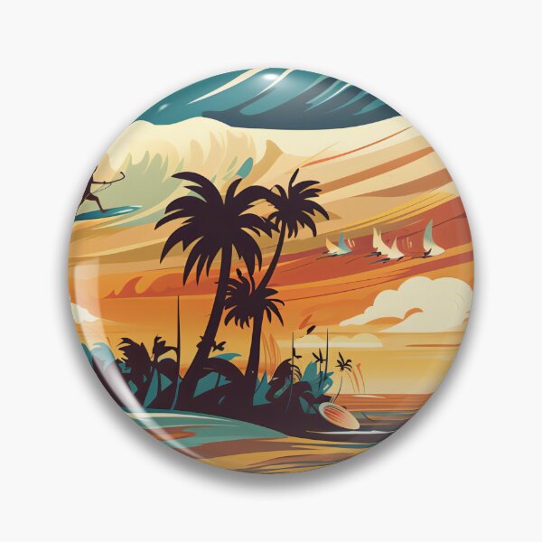 Item preview, Beautiful Waves Ocean Life Surf designed and sold by EnigmaStitcher.