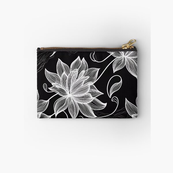 Item preview, “Elegant Nature: Floral Silhouette” designed and sold by Art-Vortex-fr.