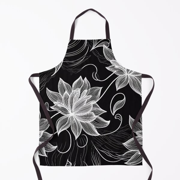 Item preview, “Elegant Nature: Floral Silhouette” designed and sold by Art-Vortex-fr.