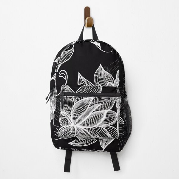 Item preview, “Elegant Nature: Floral Silhouette” designed and sold by Art-Vortex-fr.