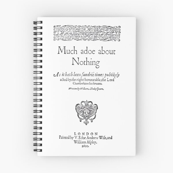 Item preview, Much Ado About Nothing designed and sold by Hoorahville.