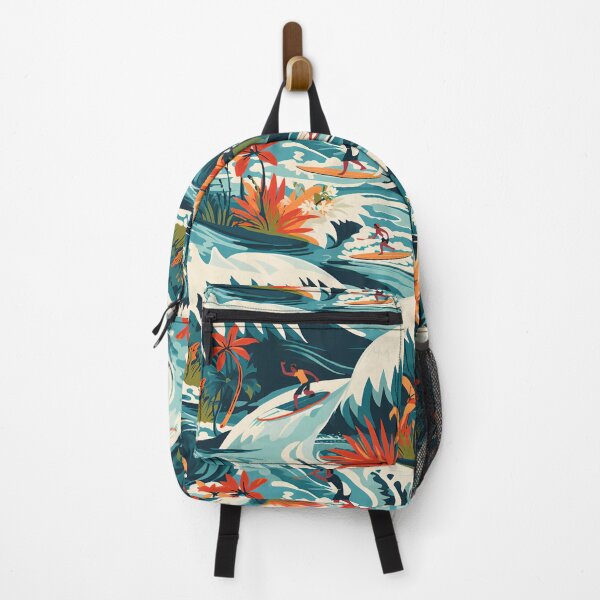 Item preview, Beautiful Waves Ocean Life Surf, Hawaiian Surf designed and sold by EnigmaStitcher.