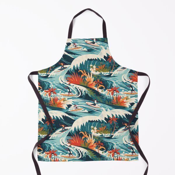 Item preview, Beautiful Waves Ocean Life Surf, Hawaiian Surf designed and sold by EnigmaStitcher.