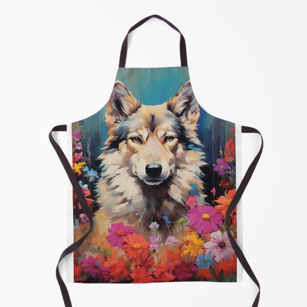 Item preview, Impressionism wolf designed and sold by patternshoprad.