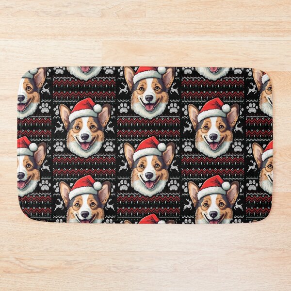 Item preview, Tri Color Corgi Ugly Sweater Christmas designed and sold by rafaeltto.