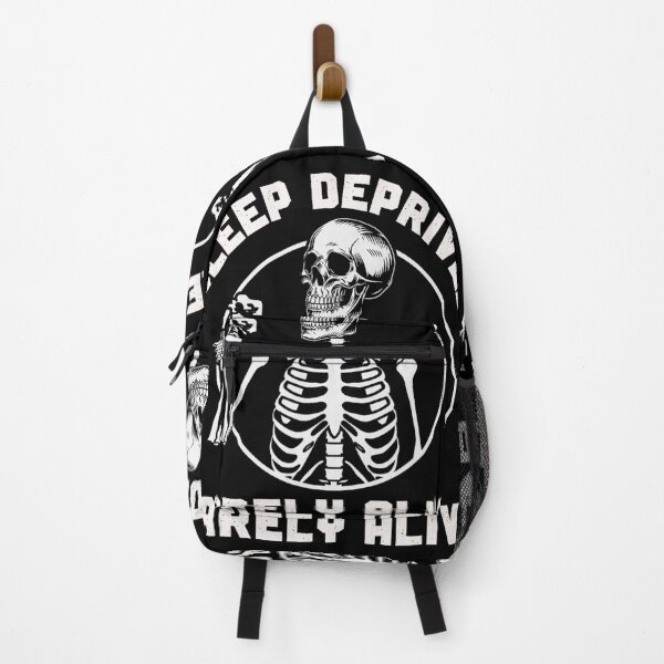 Item preview, Sleep Deprived Barely Alive Skeleton Halloween Women Mom designed and sold by LeoasaTam.