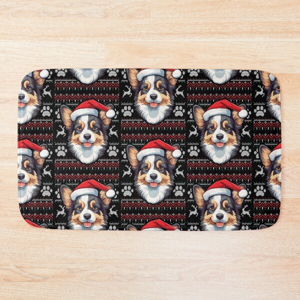 Item preview, Tri Color Corgi Ugly Sweater Christmas designed and sold by rafaeltto.