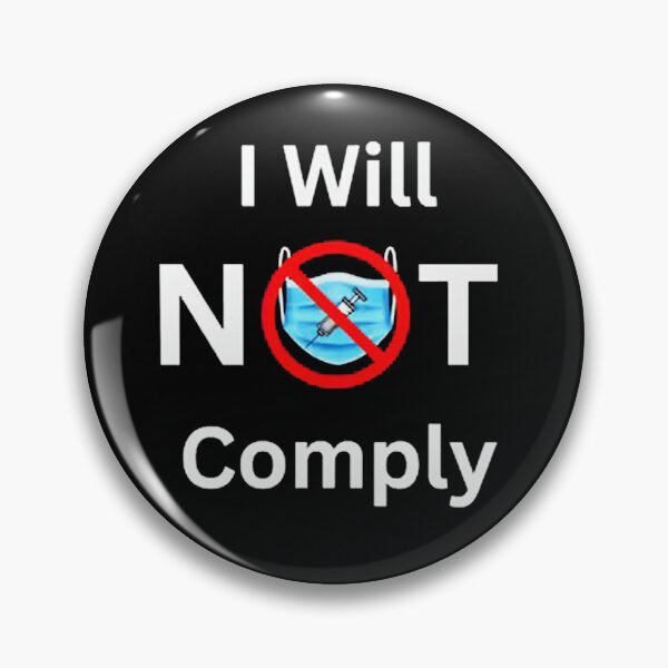 Item preview, I Will Not Comply designed and sold by peryblind.