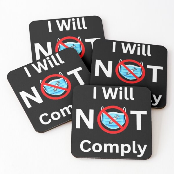 Item preview, I Will Not Comply designed and sold by peryblind.