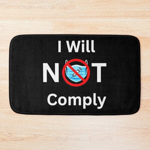 Item preview, I Will Not Comply designed and sold by peryblind.