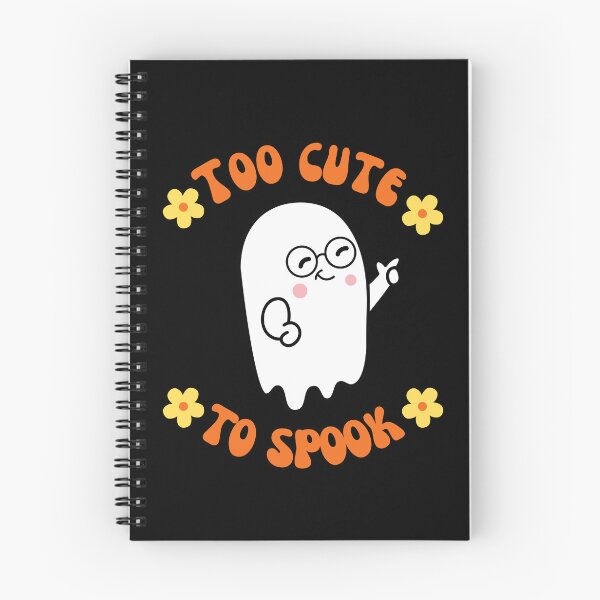 Item preview, Too cute to spook halloween ghost orange designed and sold by PuralunaCreations.