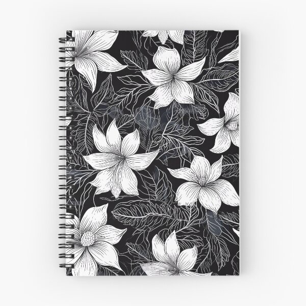 Item preview, “Elegant Nature: Floral Silhouette” designed and sold by Art-Vortex-fr.
