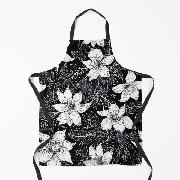 Item preview, “Elegant Nature: Floral Silhouette” designed and sold by Art-Vortex-fr.