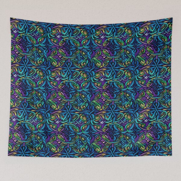 Item preview, Modern design reminiscent of the style of Celtic Northern Lights patterns designed and sold by Pflugart.