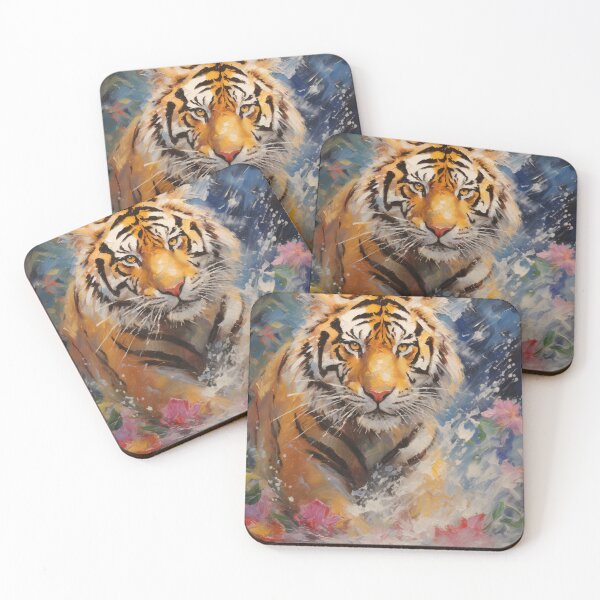Item preview, Impressionism Tigre  designed and sold by patternshoprad.