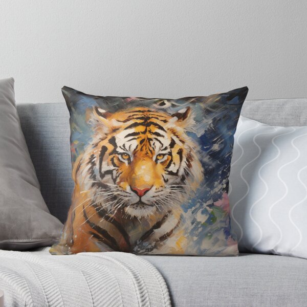 Item preview, Impressionism Tigre  designed and sold by patternshoprad.