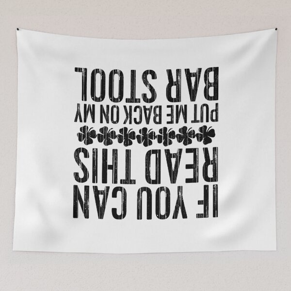 Item preview, If You Can Read This Put Me Back On My Bar Stool designed and sold by deepstone.