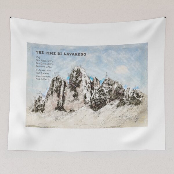 Item preview, Drei Zinnen, Tyrol Italy designed and sold by Theodor Decker.