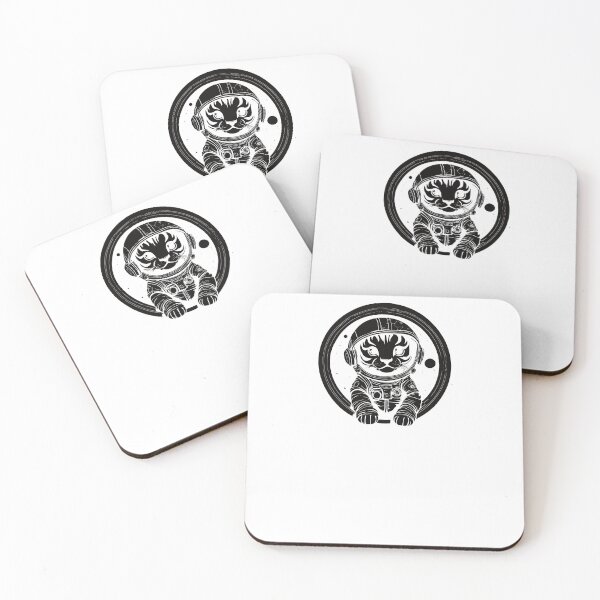 Item preview, Little Tiger Astronaut - Black designed and sold by Soulemotion.