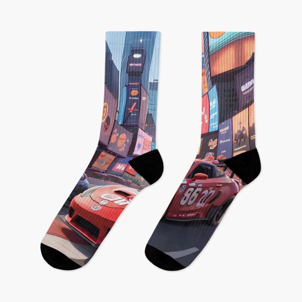 Item preview, Car racing at Time Square designed and sold by thongbon.