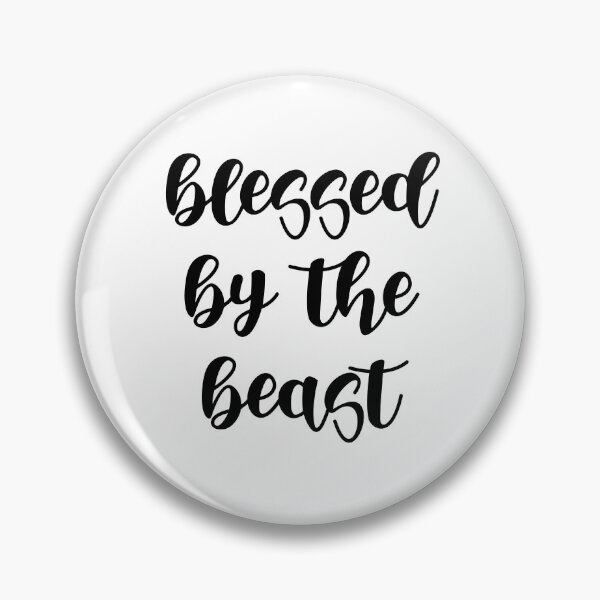 Item preview, Blessed By The Beast designed and sold by Hellbilly Designs.