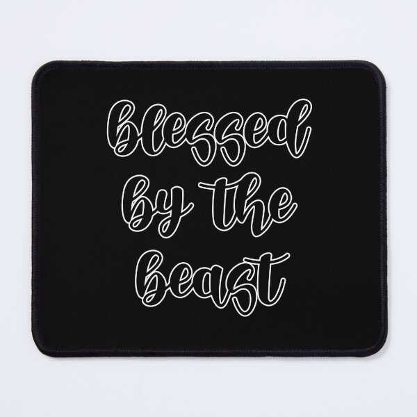 Item preview, Blessed By The Beast designed and sold by Hellbilly Designs.