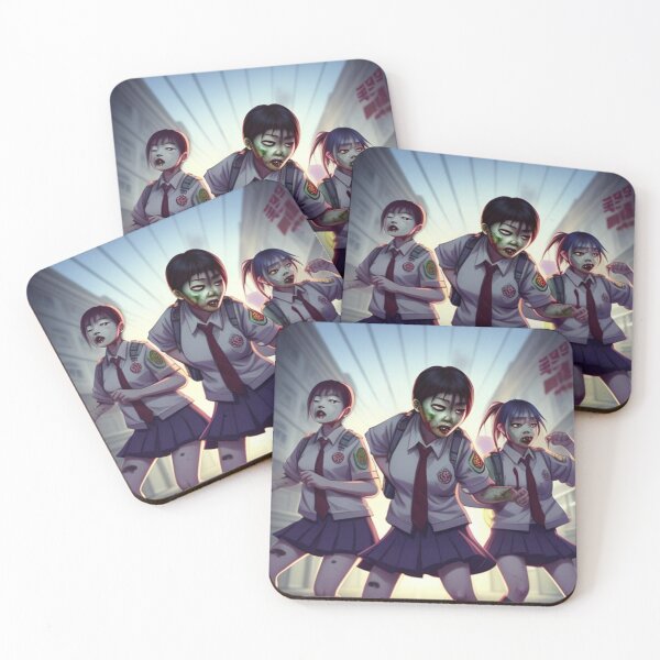 Item preview, Zombie school girls  designed and sold by Roxburylane.