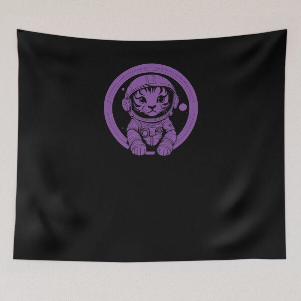 Item preview, Little Tiger Astronaut - Purple designed and sold by Soulemotion.