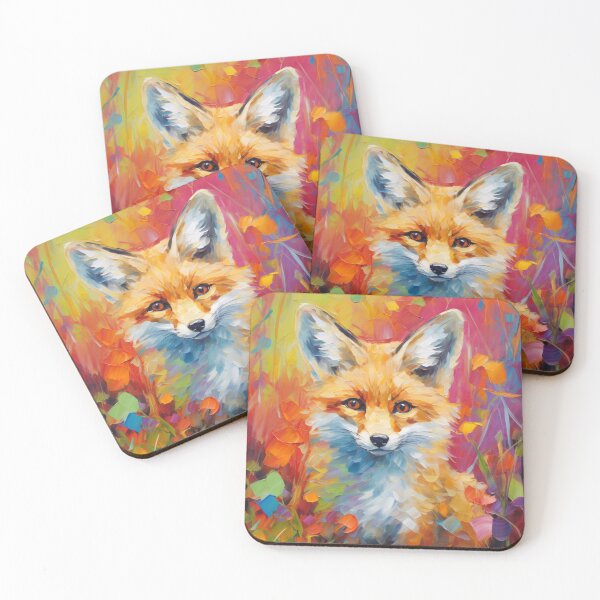 Item preview, Impressionism fox designed and sold by patternshoprad.