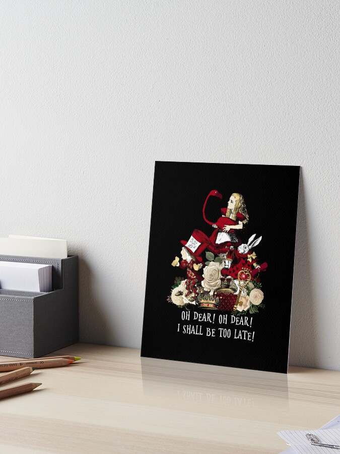 Alice in Wonderland Gifts #102 Red Series - Birthday Gifts Best Friend,  Sister, Graphic Tee, Christmas Gift for Her, Teacher's Day Appreciation  Art Board Print for Sale by AcesInfinity