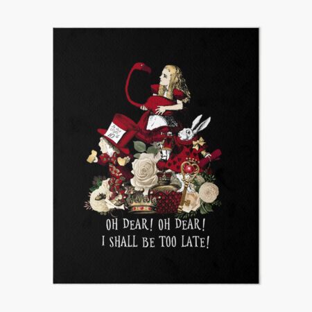 Alice in Wonderland Gifts #102 Red Series - Birthday Gifts Best Friend,  Sister, Graphic Tee, Christmas Gift for Her, Teacher's Day Appreciation  Art Board Print for Sale by AcesInfinity