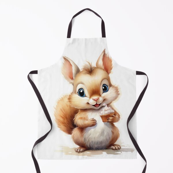Item preview, Squirrel with Cupcake designed and sold by MyMagicalPlace.
