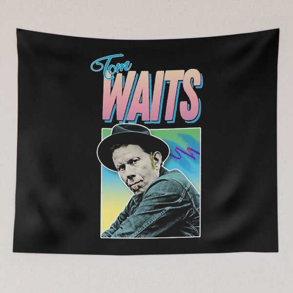 Item preview, Tom Waits  Retro 90s Styled Aesthetic Design designed and sold by MaritzaPurchas.