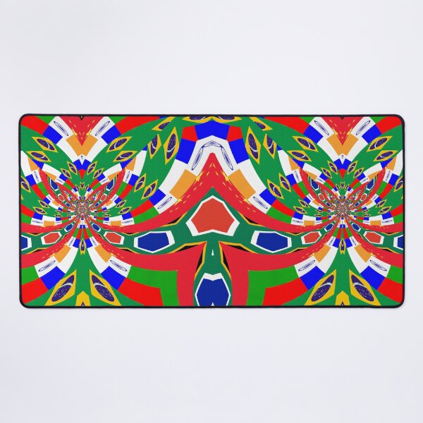 Item preview, FUNNY MULTICOLORED SPIDER-SHAPED BRICS GEOMETRIC ABSTRACT FLAGS PAINTING  designed and sold by Ralek.