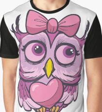cute lovely owl Graphic T-Shirt