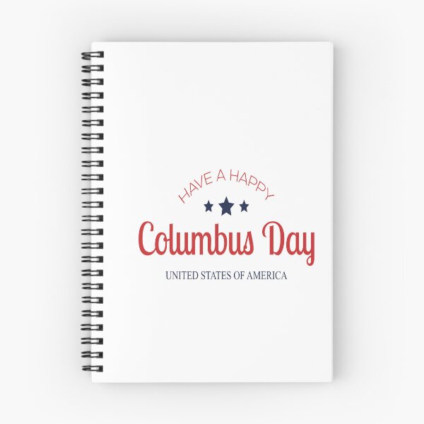 Item preview, Have A Happy Columbus day  designed and sold by The Happiness Market .
