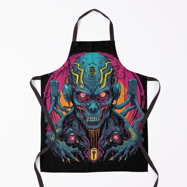 Item preview, Cyberpunk horror demon designed and sold by TaevasDesign.