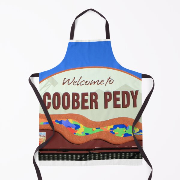Item preview, Coober Pedy, Outback Australia, welcome sign designed and sold by FranWest.